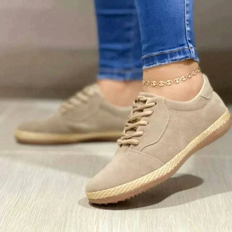 Leonie orthopedische elegantie platte sneakers/schoenen