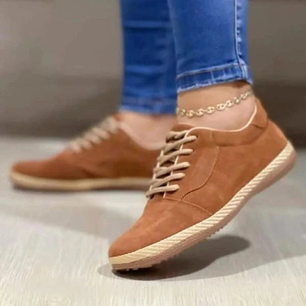 Leonie orthopedische elegantie platte sneakers/schoenen