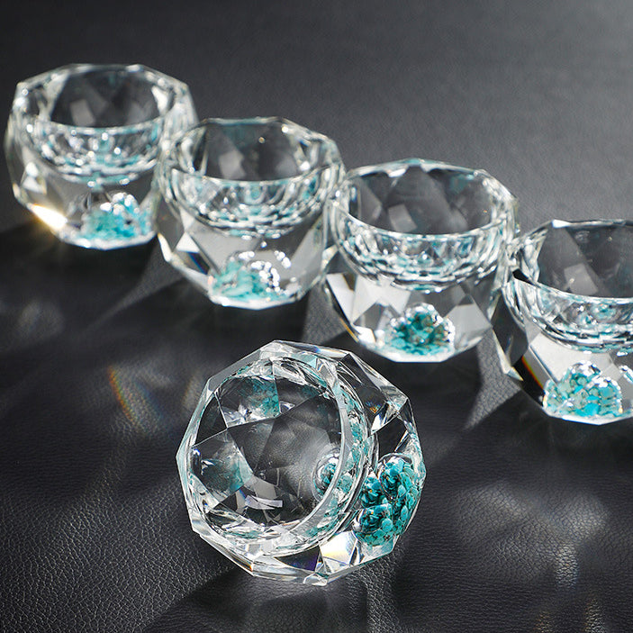 Gold Leaf Shot Glasses