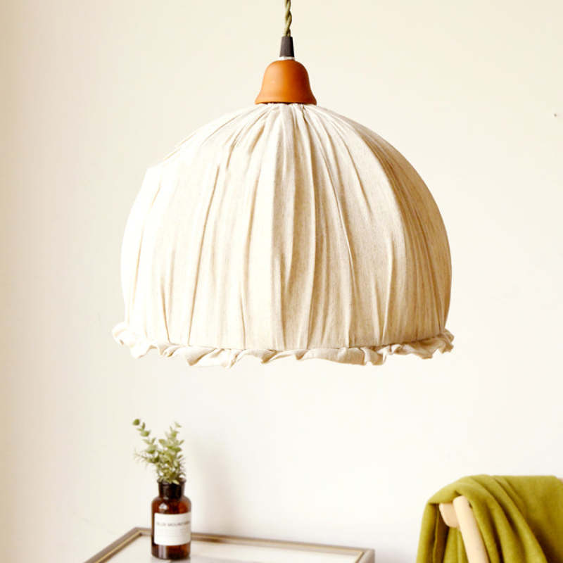 LuxeEco – Scandinavian Fabric Pendant Lamp