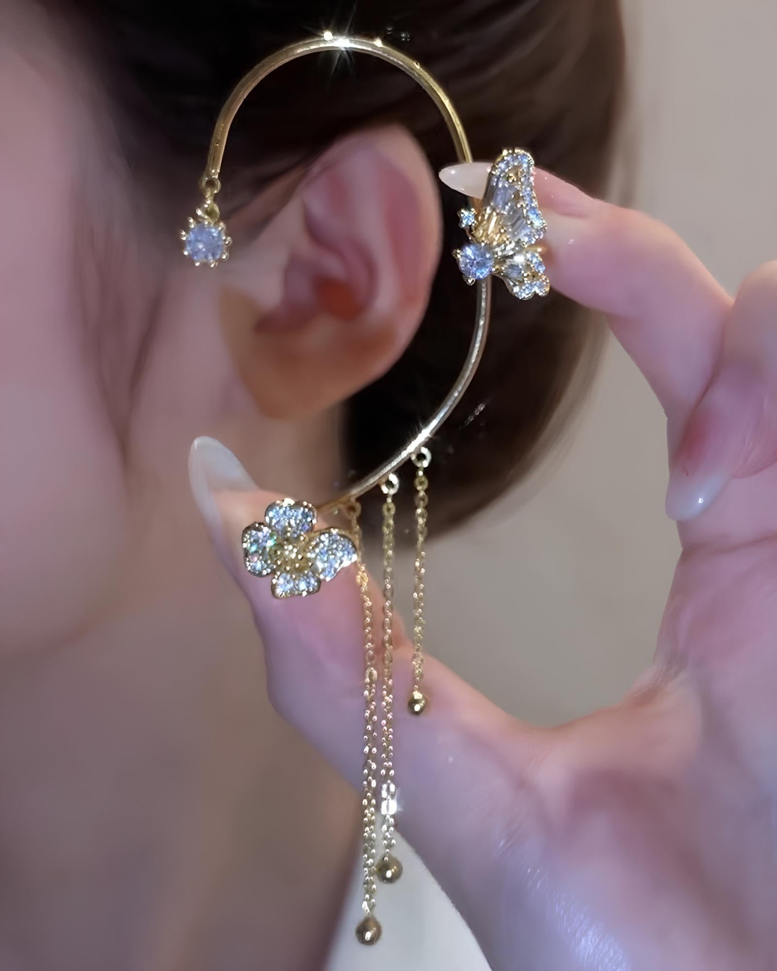 Butterfly earrings