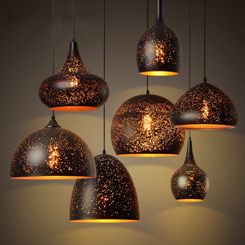 Vintage Pendant Lamp Iron Loft Nordic