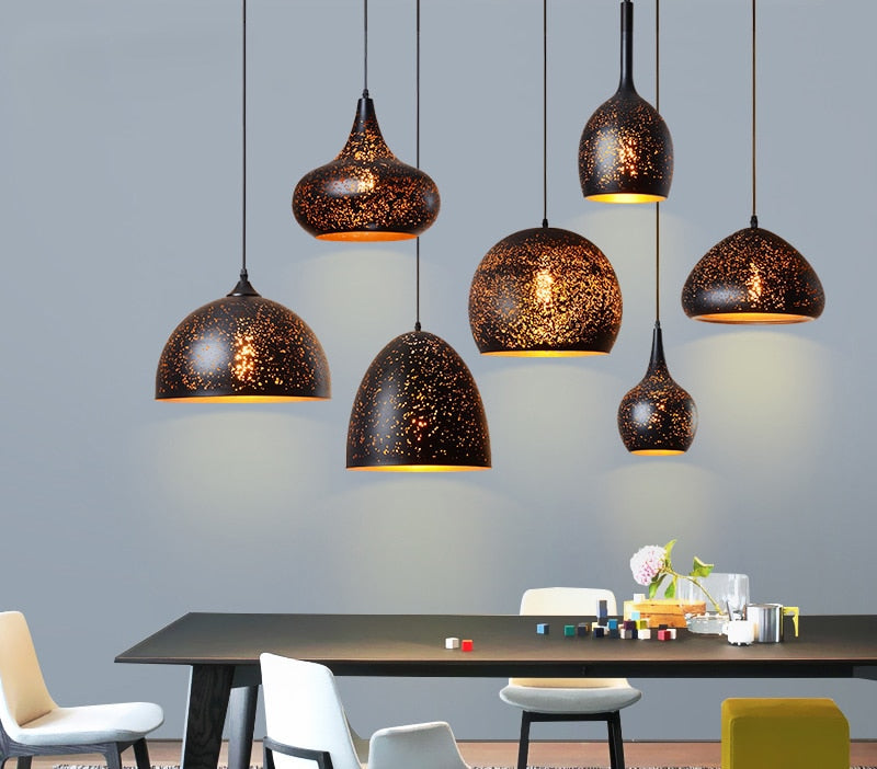 Vintage Pendant Lamp Iron Loft Nordic