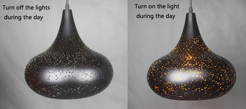 Vintage Pendant Lamp Iron Loft Nordic