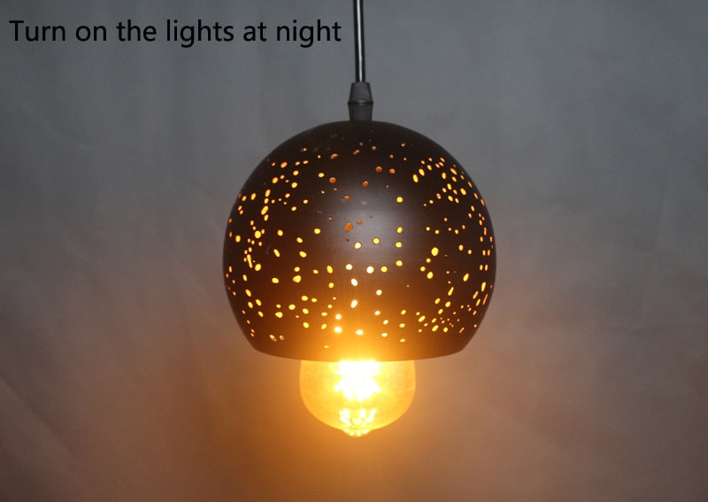 Vintage Pendant Lamp Iron Loft Nordic