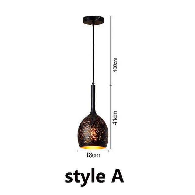 Vintage Pendant Lamp Iron Loft Nordic