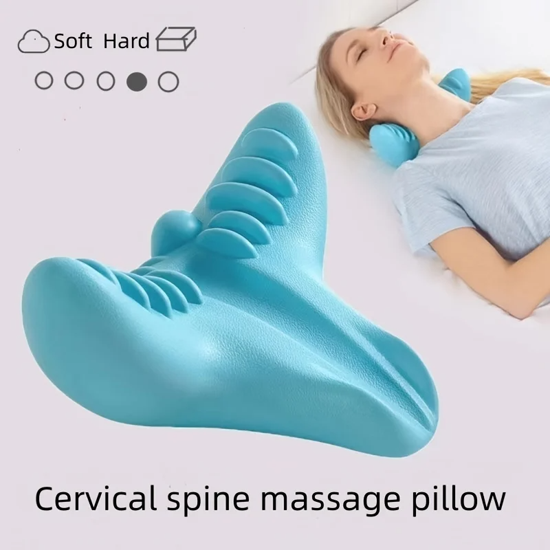 Neck Support Pillow - ComfortCervix - Chiropractic Relaxation - Ergonomic Design