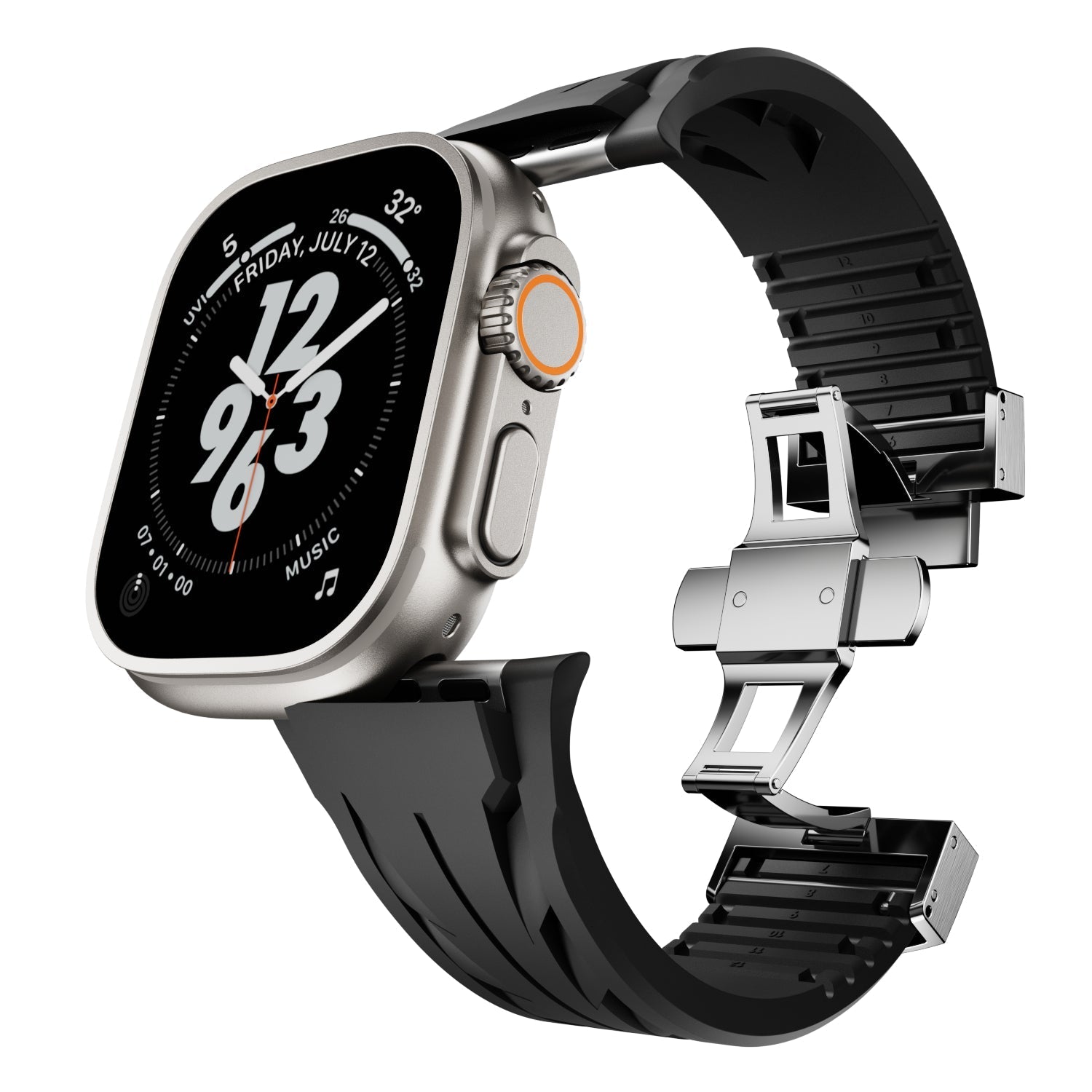 Bracelet Supercar FKM pour Apple Watch