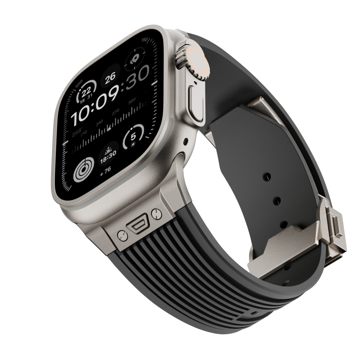 RM Designer stromlinienförmiges Silikonarmband für Apple Watch