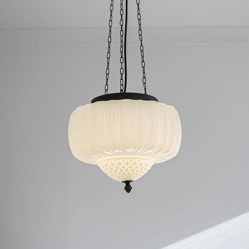 Moderne witte minimalistische hanglamp