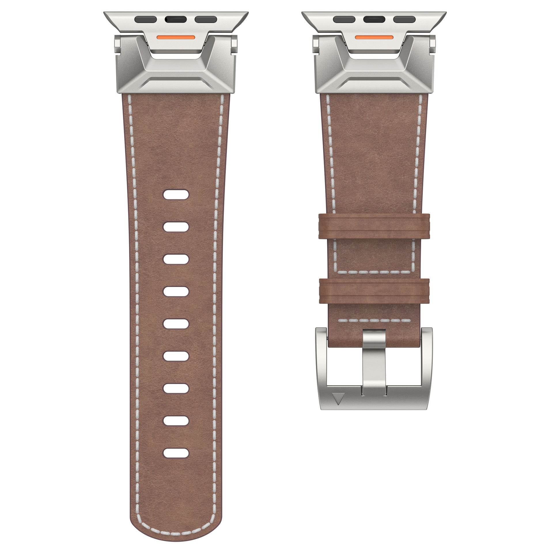 New Explorer Leather Strap For Apple Watch