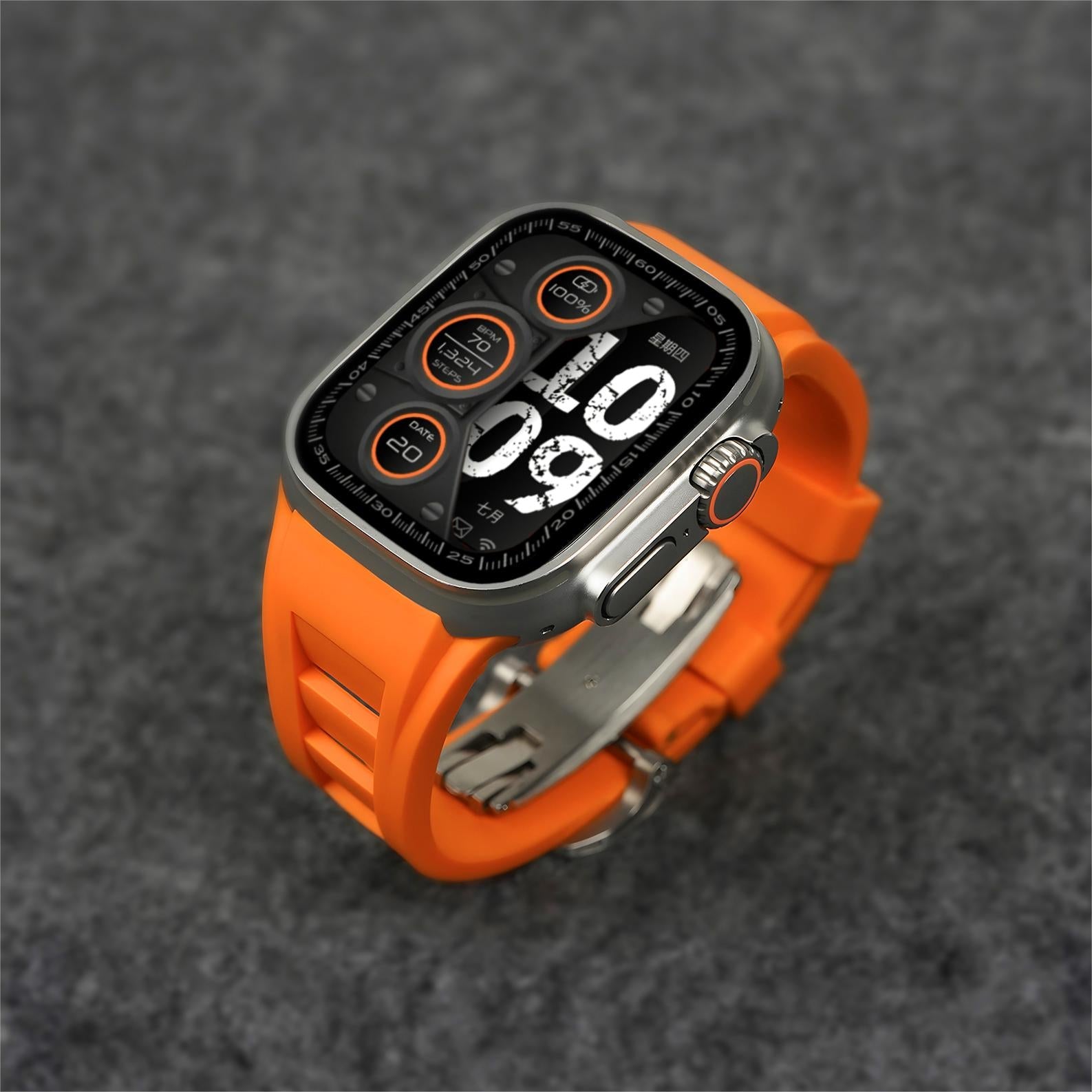 RM Sport FKM Gummiband für Apple Watch