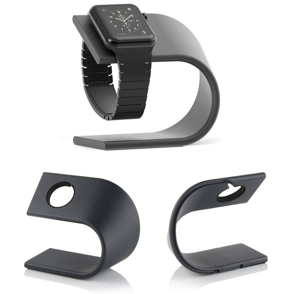 Aluminiumlegering U-formad laddningshållare för Apple Watch