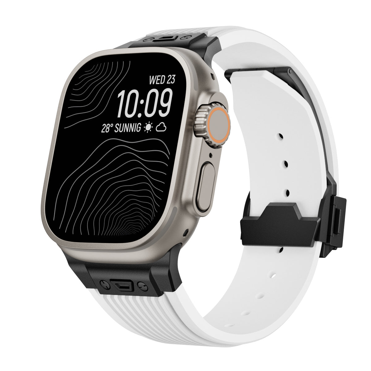 RM Designer Streamlined Silicone Band For Apple Watch