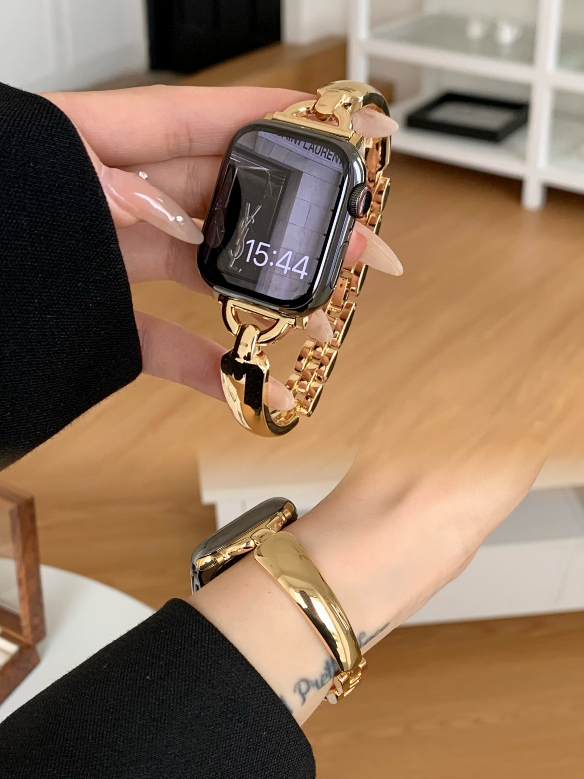 Bracelet en métal simple pour Apple Watch