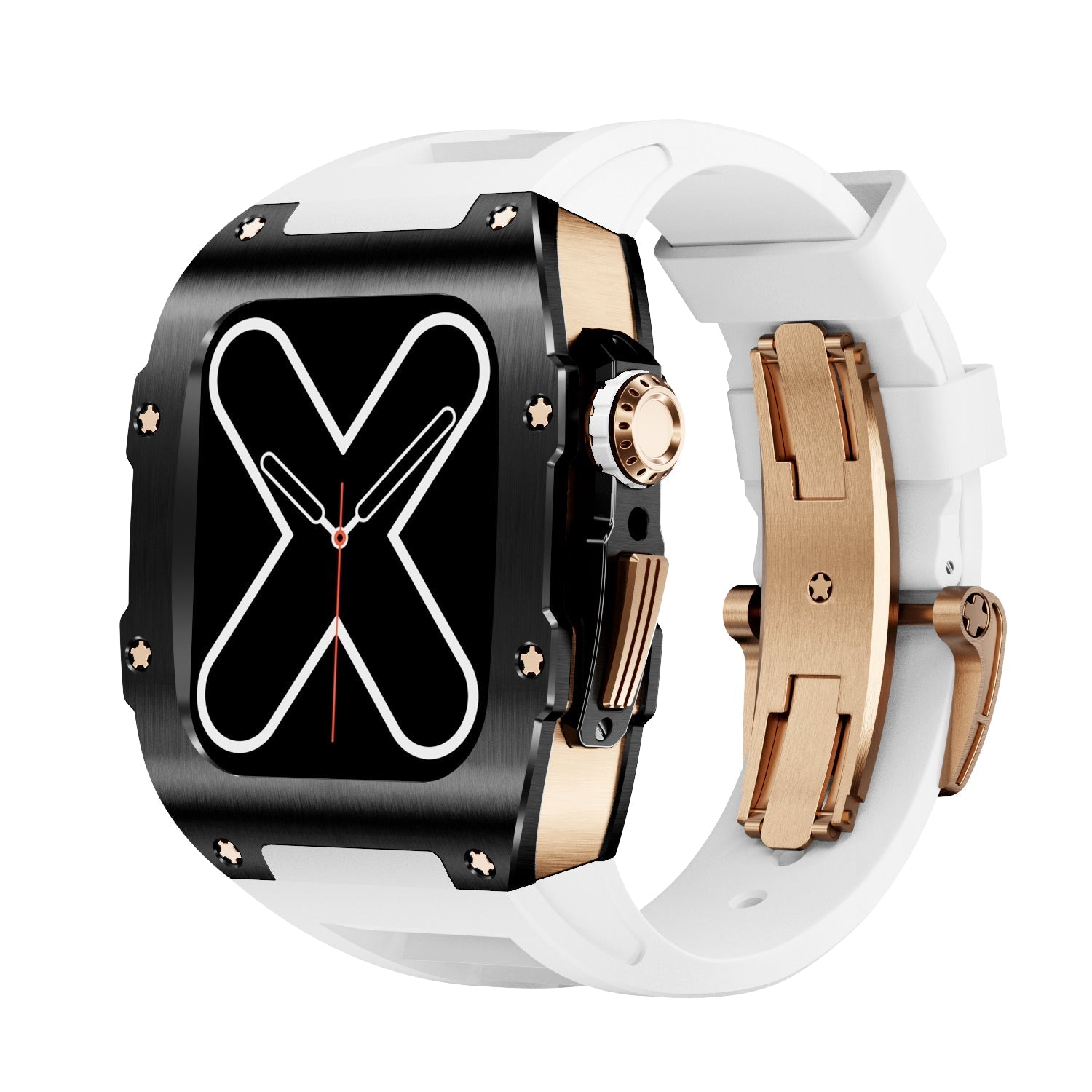 RM 9009 Serie - Schwarz&Gold Apple Watch Gehäuse