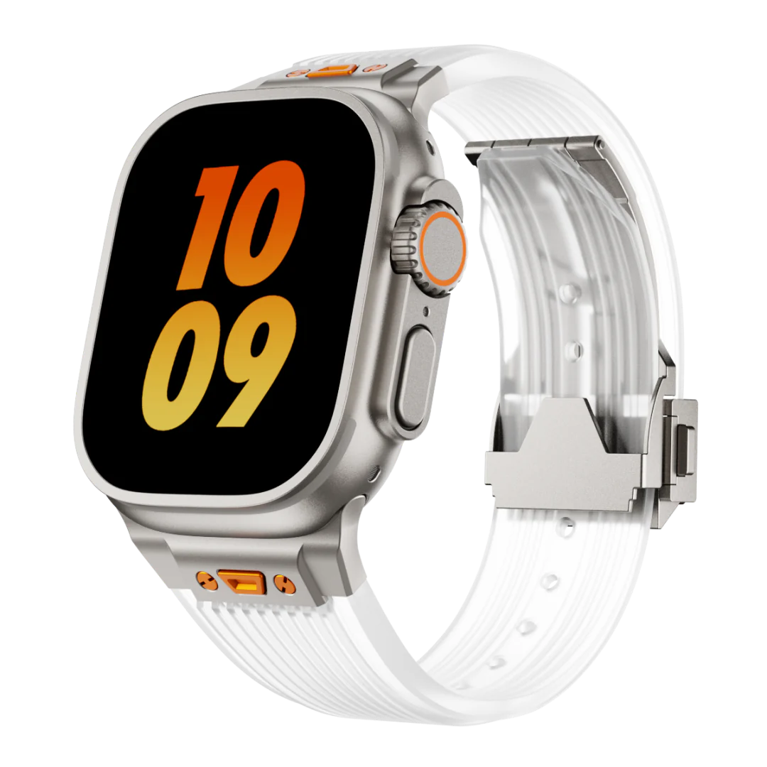 HB99 Transparent Silicone Band For Apple Watch