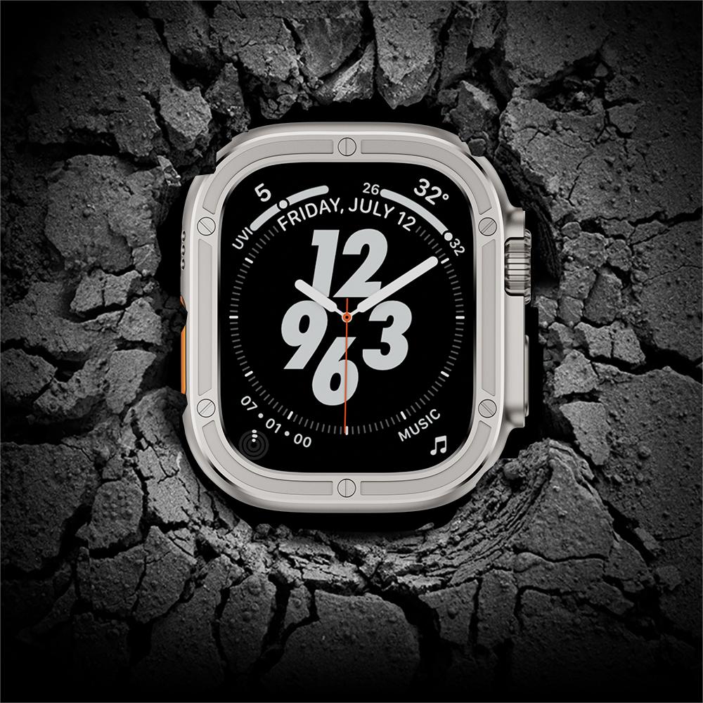 Immortal Steel Nagelschutzkreis für Apple Watch Ultra