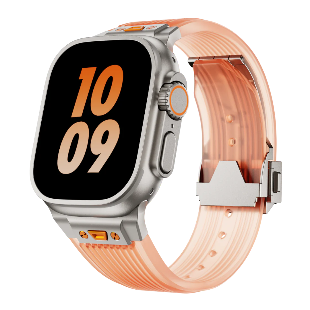 HB99 Transparent Silicone Band For Apple Watch