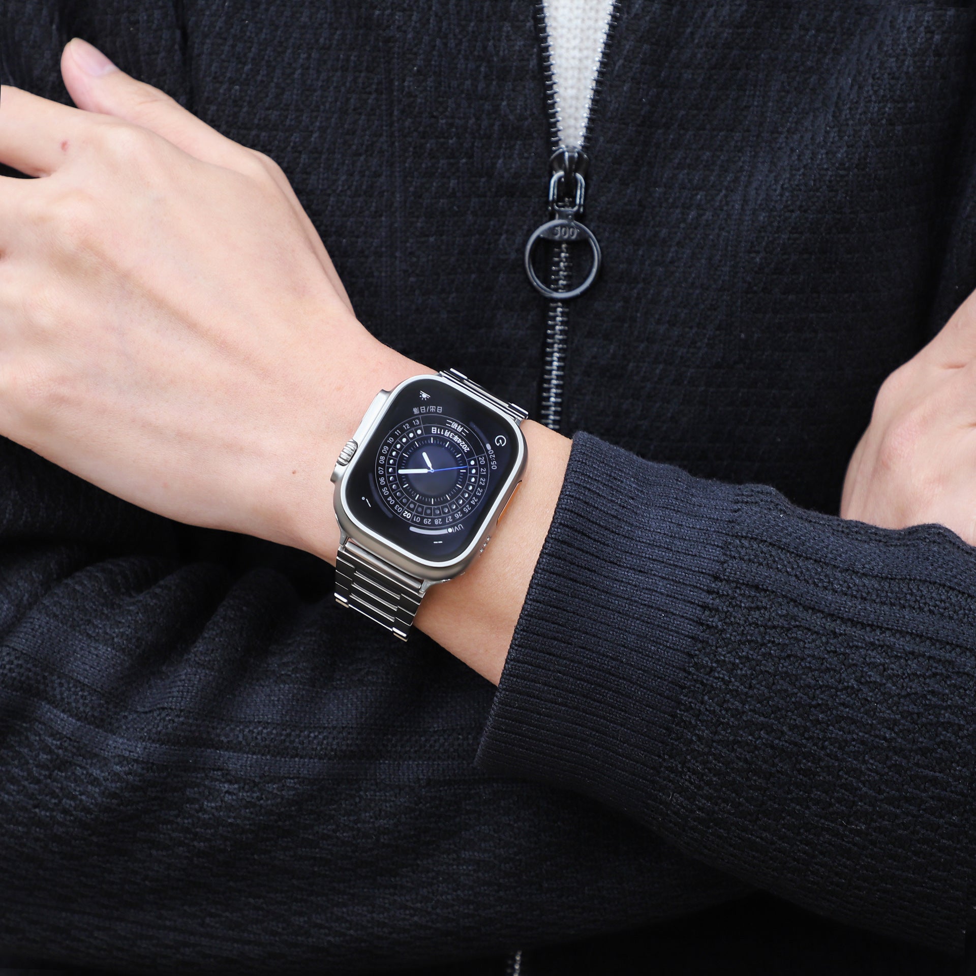 Bracelet en titane BG pour Apple Watch