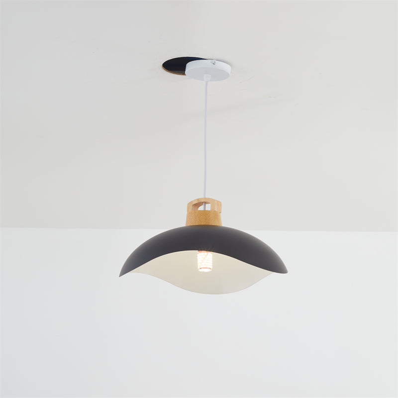 ElegantLuxe - Lampe à suspension vintage en métal noir