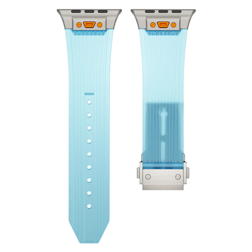 RM Transparent silikonarmband för Apple Watch