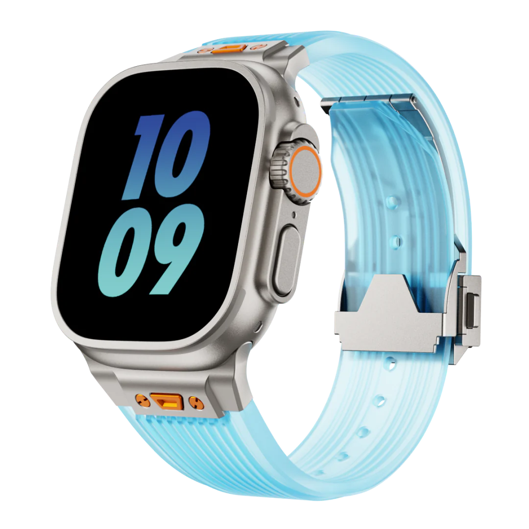 HB99 Transparent Silicone Band For Apple Watch