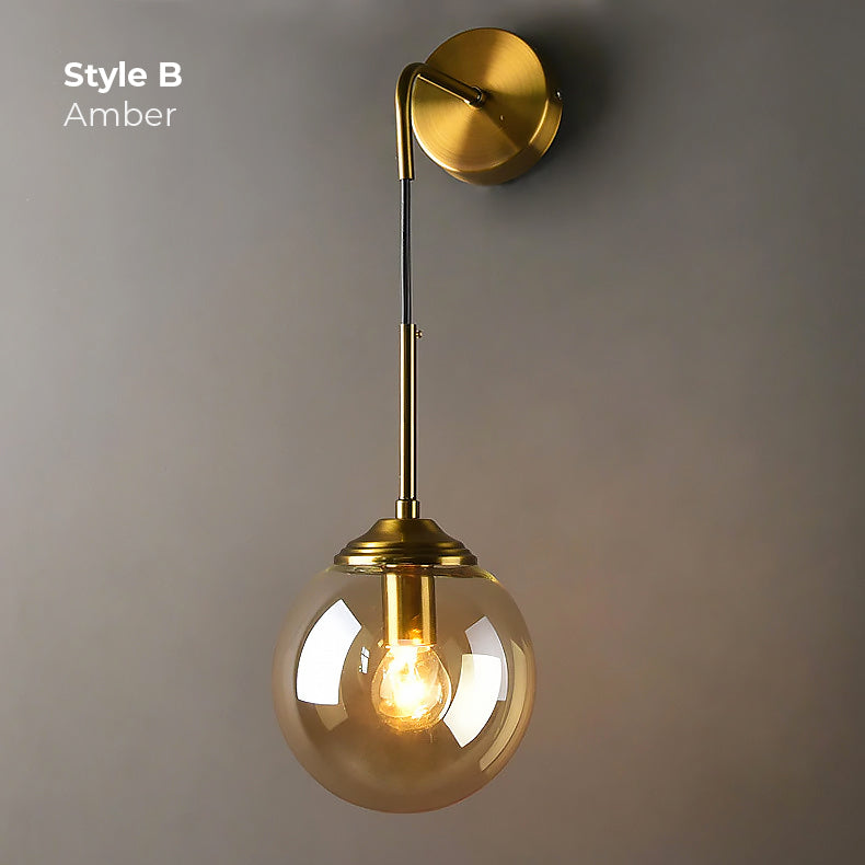 Nordic Star Ball Wall Light