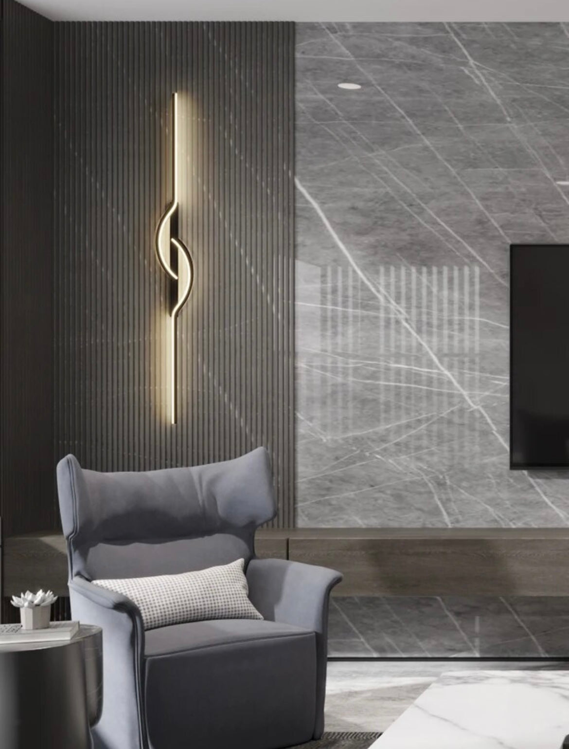 Modern Art Interior Wall Light