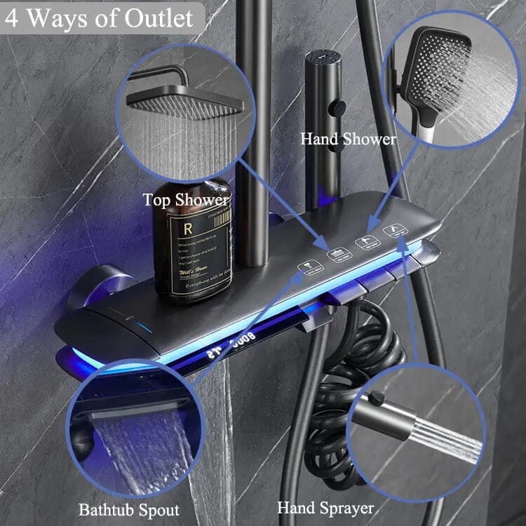 Vrimlo UFO Keys Digital Shower unit