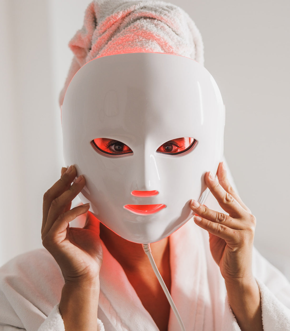 Masque de luminothérapie LED 7 couleurs Vrimlo™ : une peau plus lisse sans effort