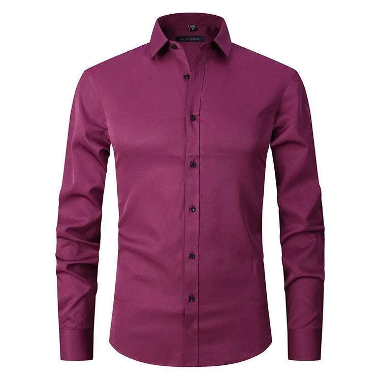 Teddy Stretch Anti-Wrinkle Shirt: una camisa que casi se pone sola