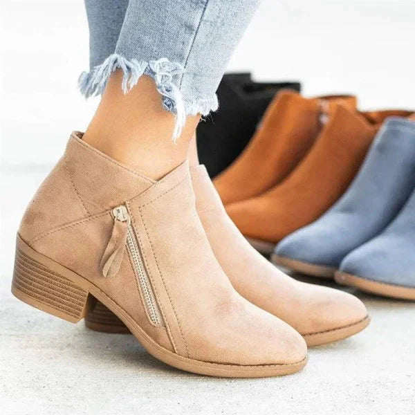 Candace - bottes orthopédiques en cuir pour femmes