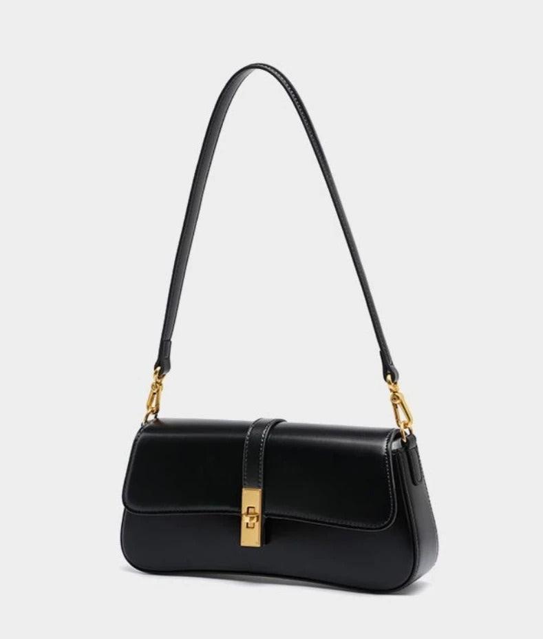 The Marielle Leather Shoulder Bag