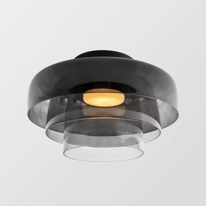 GlassLuxe – Lampe de plafond médiévale