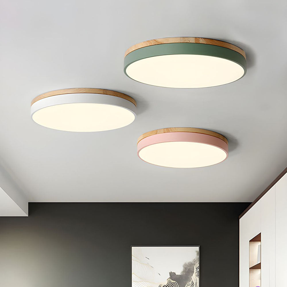 Round Shape Flush Mount Ceiling Lights