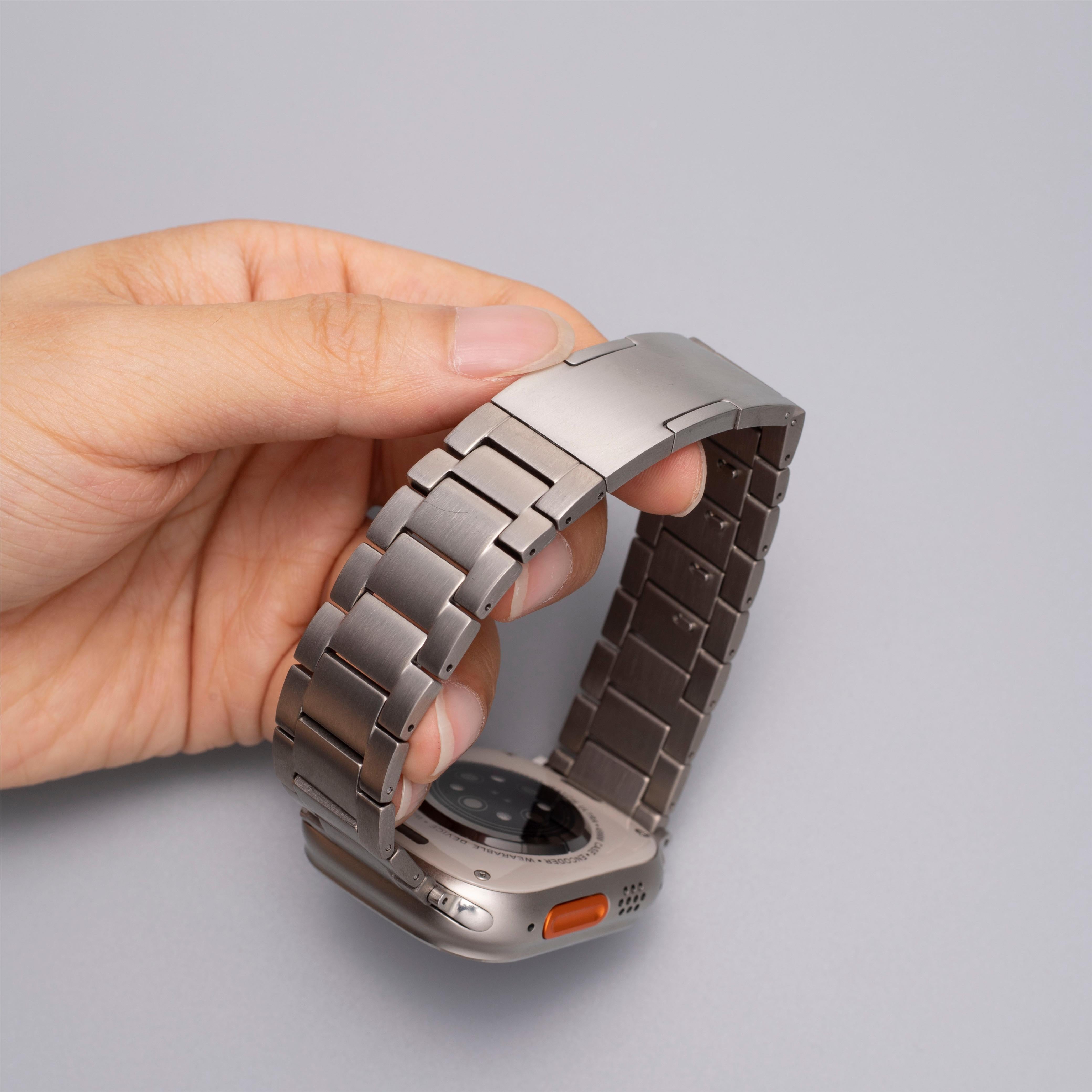 Bracelet en titane T01 pour Apple Watch