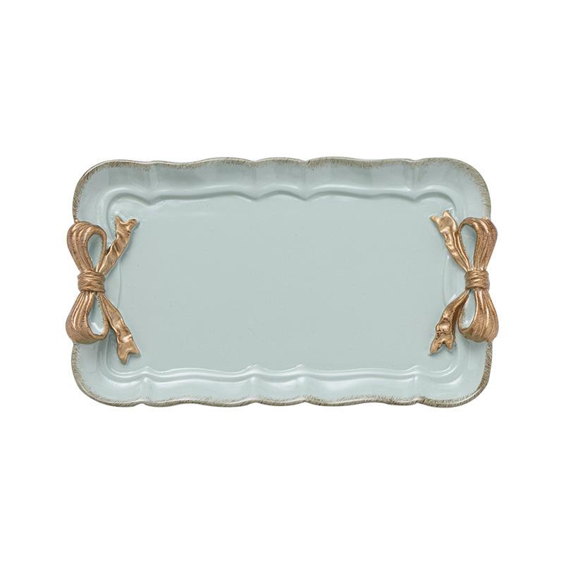 Bowknot Resin Serving Tray