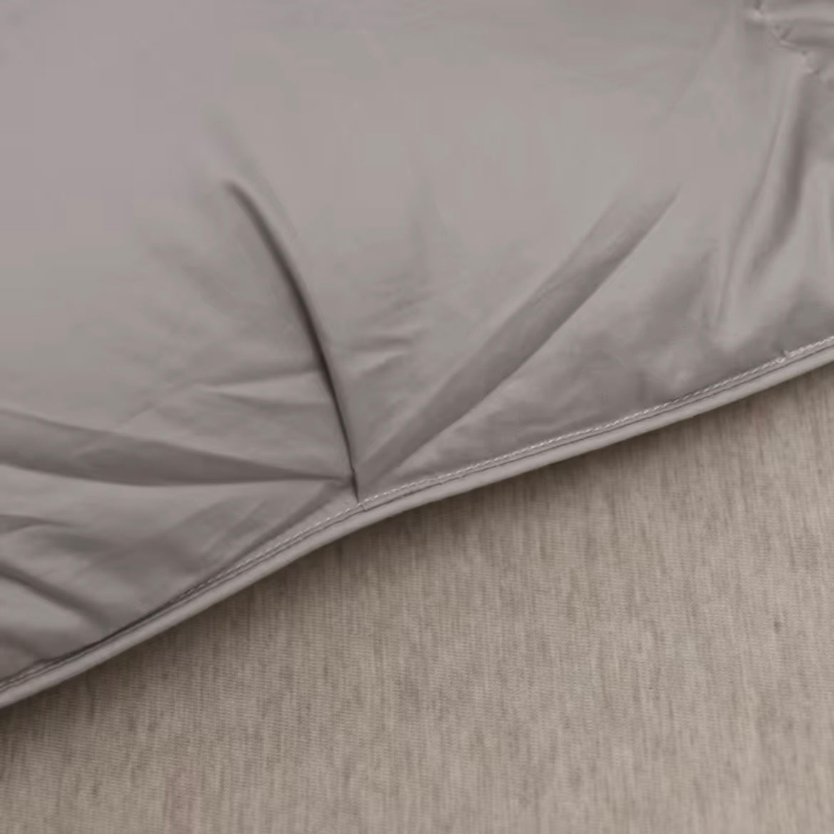 Couette en duvet d'oie gris Splendore