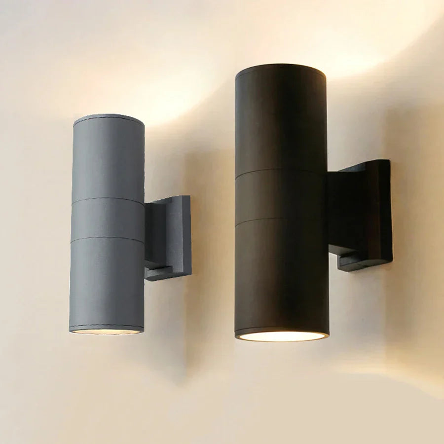 AlumiBright - Lámpara de pared de aluminio