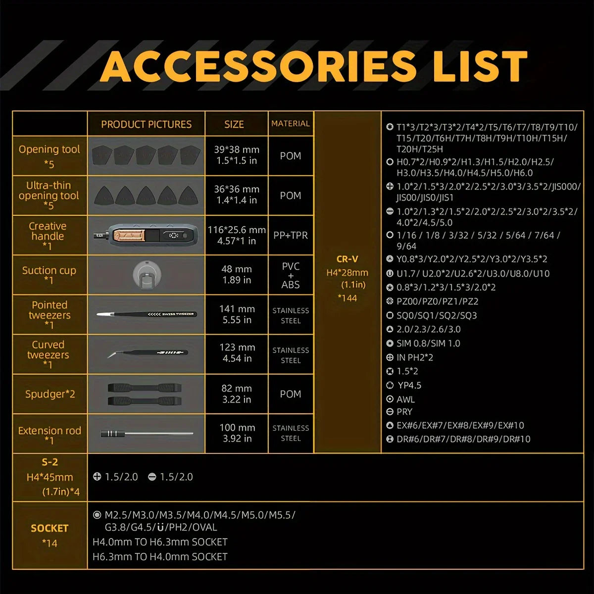 180 In 1 Precision Screwdriver Set