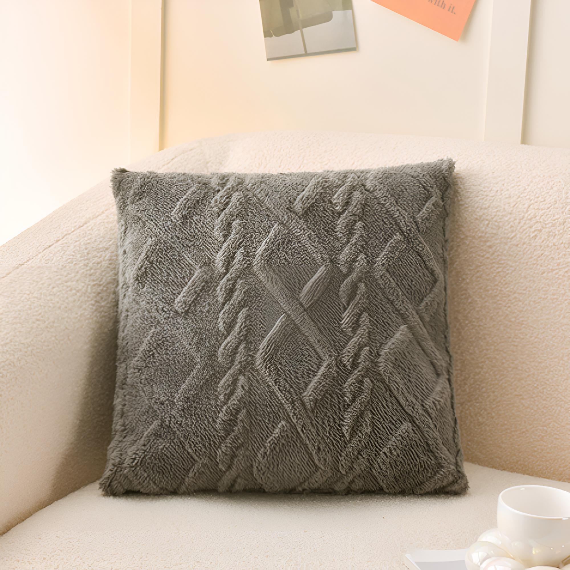 Snuggle Sherpa Cushion Cover