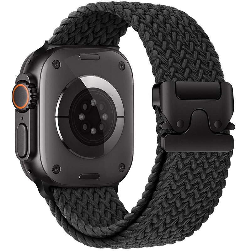 Nylon Flettet Rem For Apple Watch