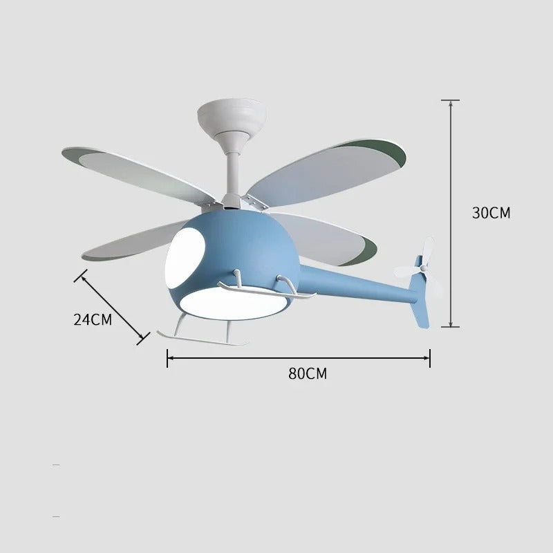 TwinkleRotor Lighting Fan