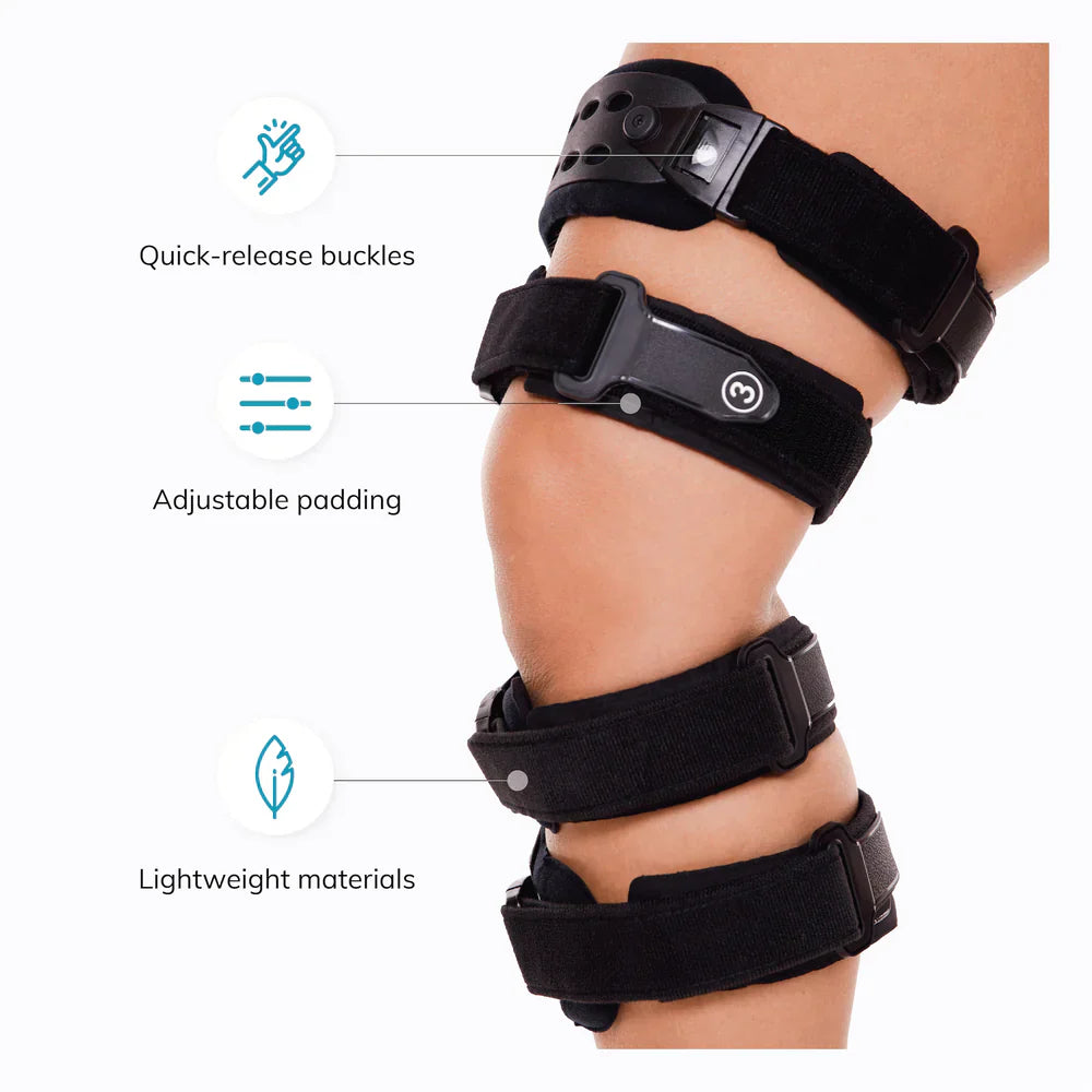 Osteoarthritis Unloader Knee Brace – Medial & Lateral Support for Bone-on-Bone Arthritis Relief