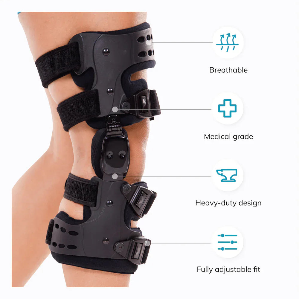 Osteoarthritis Unloader Knee Brace – Medial & Lateral Support for Bone-on-Bone Arthritis Relief