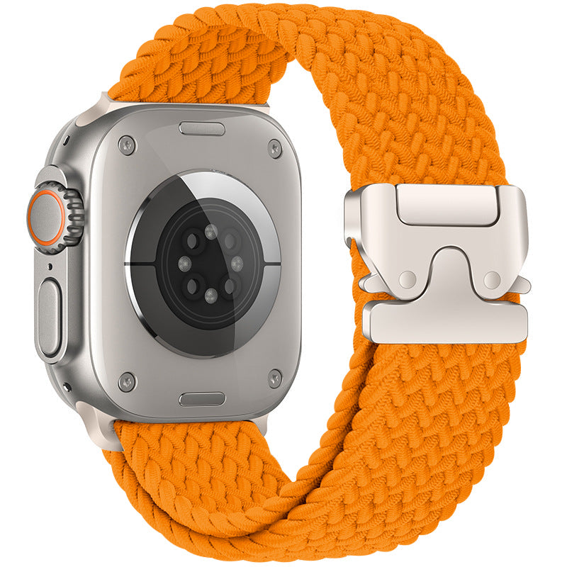 Nylon Flettet Rem For Apple Watch