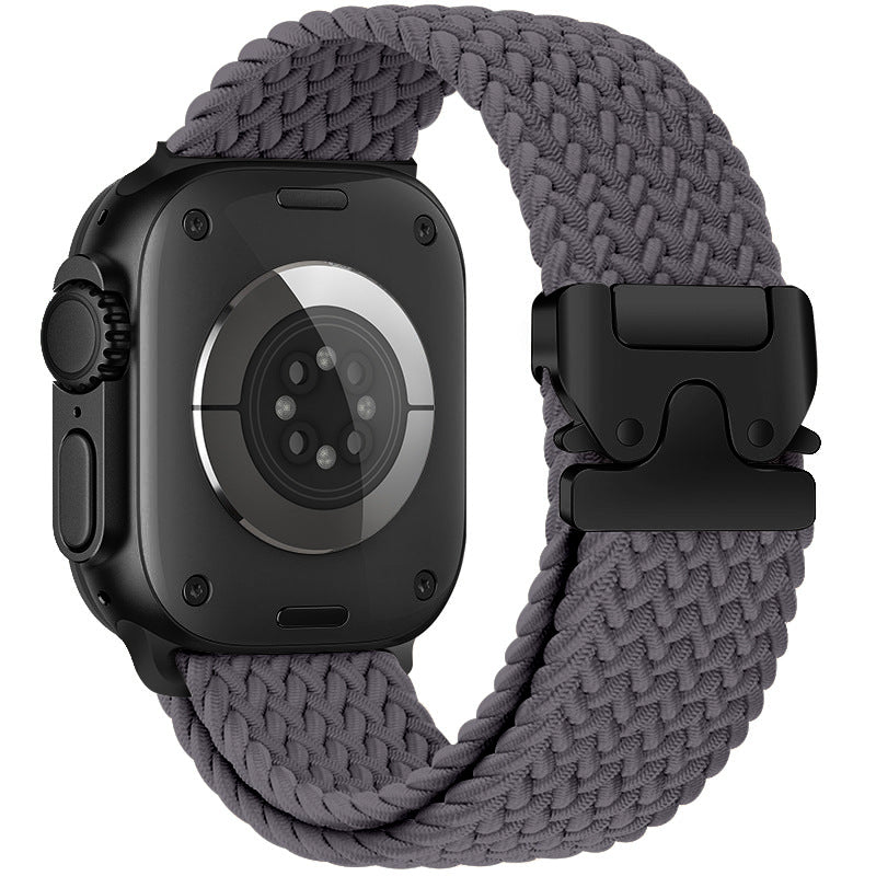 Nylon Flettet Rem For Apple Watch