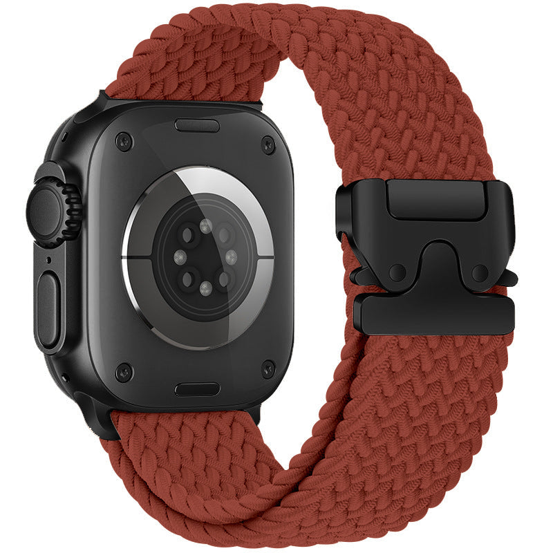 Nylon Flettet Rem For Apple Watch