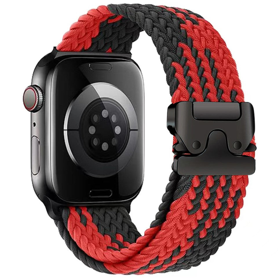 Nylon Flettet Rem For Apple Watch